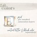 Watercolor Baby Blocks Clipart – Gender Neutral ABC Design (digital ...
