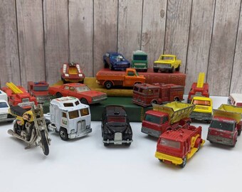 vintage matchbox car holder