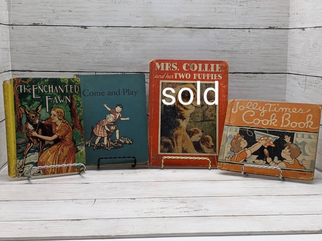 Antique Collectible Children's Books, 1942 the Enchanted Fawn, 1938