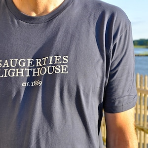 Saugerties Lighthouse logo t-shirt