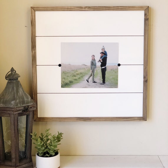 8x10 Shiplap Frame Farmhouse Frames Shiplap Look Farmhouse Decor