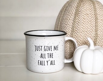 fall mug | campfire style mug for fall yall fall mugs fall cups camping mugs large mugs coffee mugs large coffee cups ceramic coffee cup