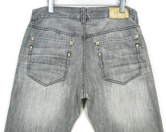 Vintage Sean John Jeans Size 34 Fits W37xl34.5: Y2K Hip Hop Gray