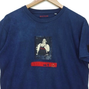 Blue Blue Japan Indigo Tee - Jo Goldenberg Graphic T-Shirt - Size S