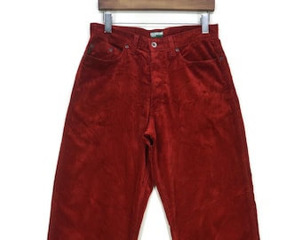 Paul Smith Pants Size W31 L34 Made in Japan Workwear Relaxed Fit Velour Pants