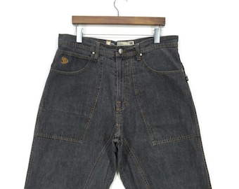 Vintage Rocawear Jeans Jay-z State Property Hip Hop Baggy Cropped