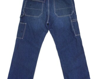 Nepenthes Nepco Needles Jeans Made in Japan Workwear Japanese Carpenter Denim Size W33xL32