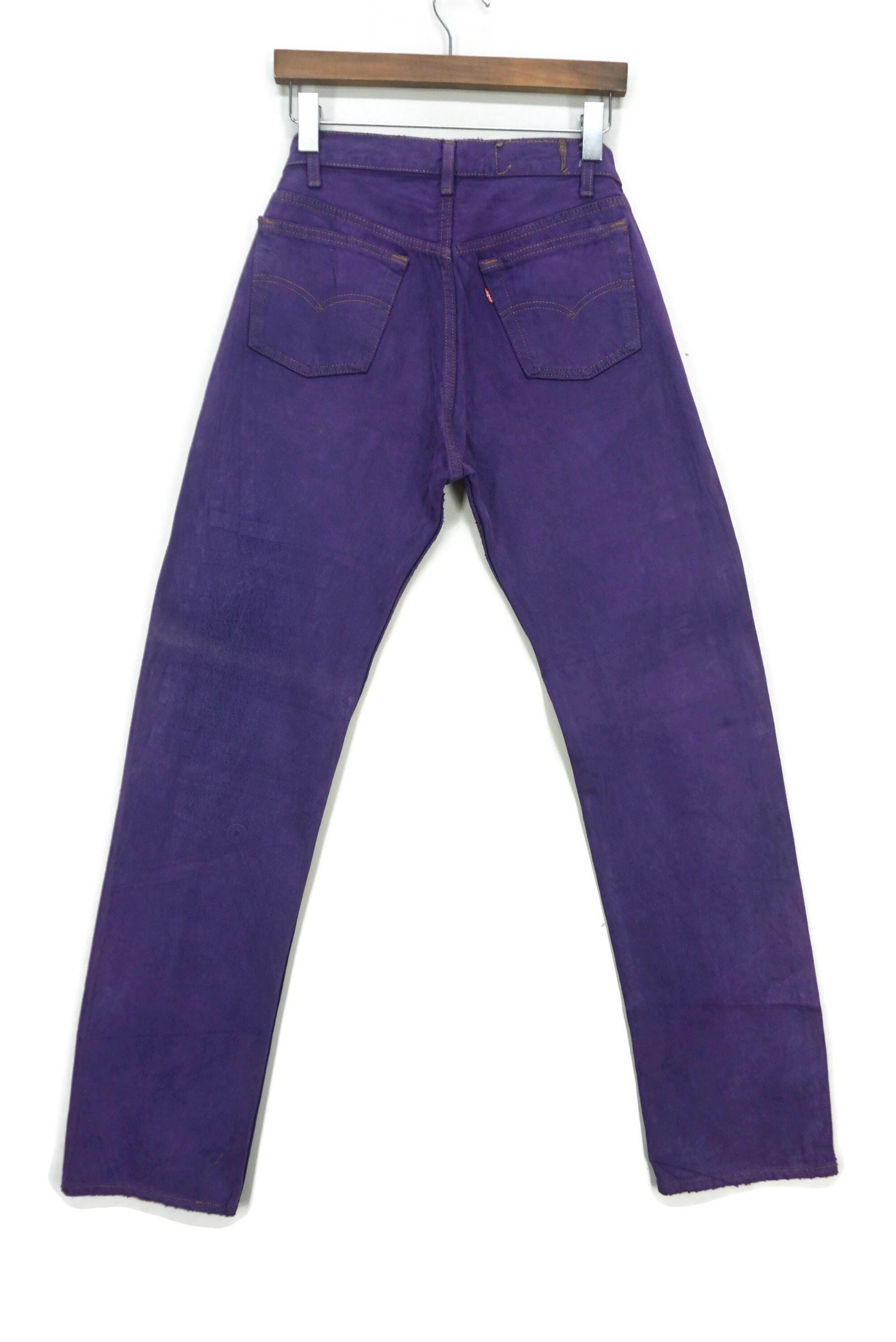 Levi 501 Purple - Etsy