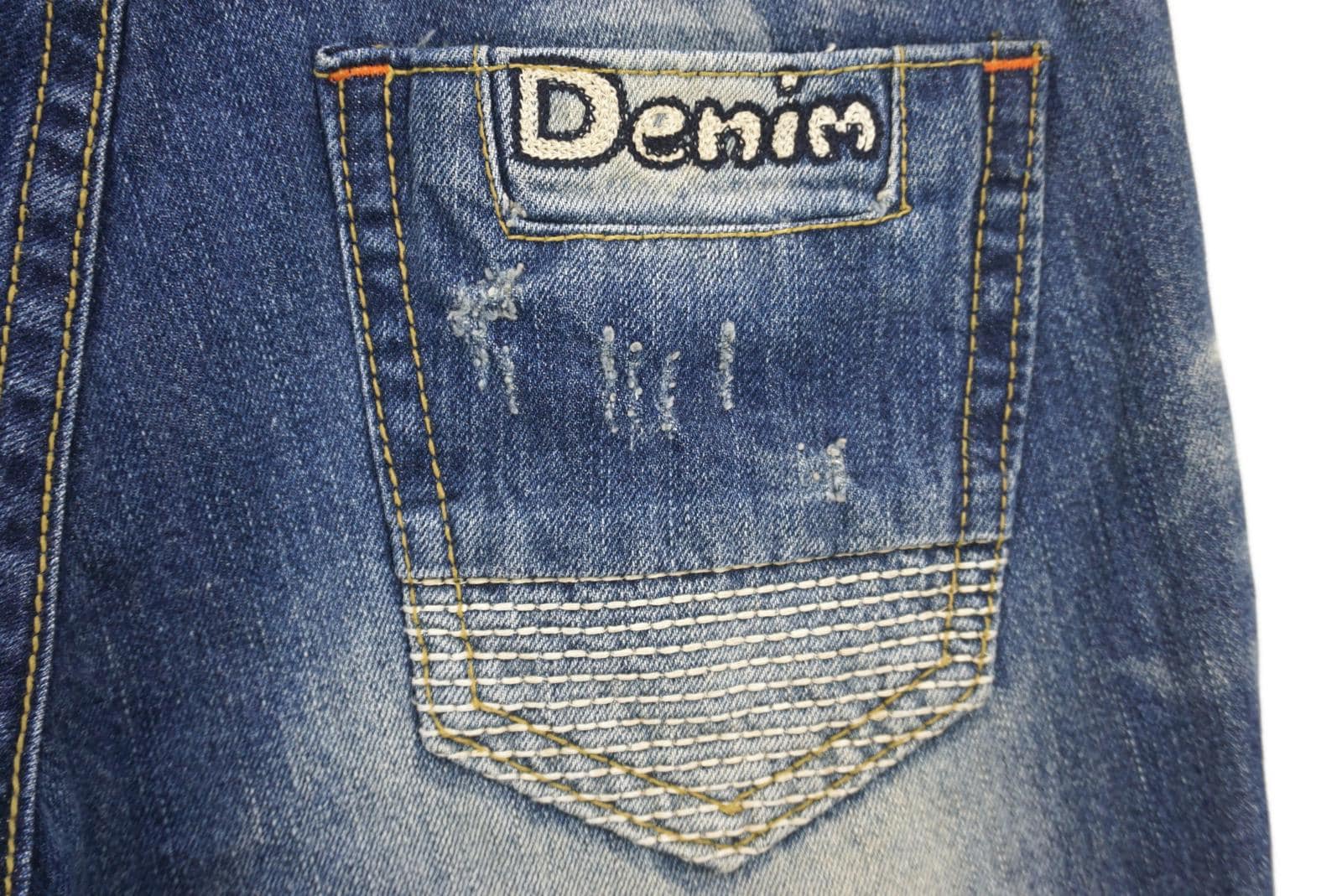 Lolita Jeans Size 29 Fits W32xl22.5 Japanese Workwear Embroidered Lolita Jeans Size 29 Fits W32xl22.5 Japanese Workwear Embroidered