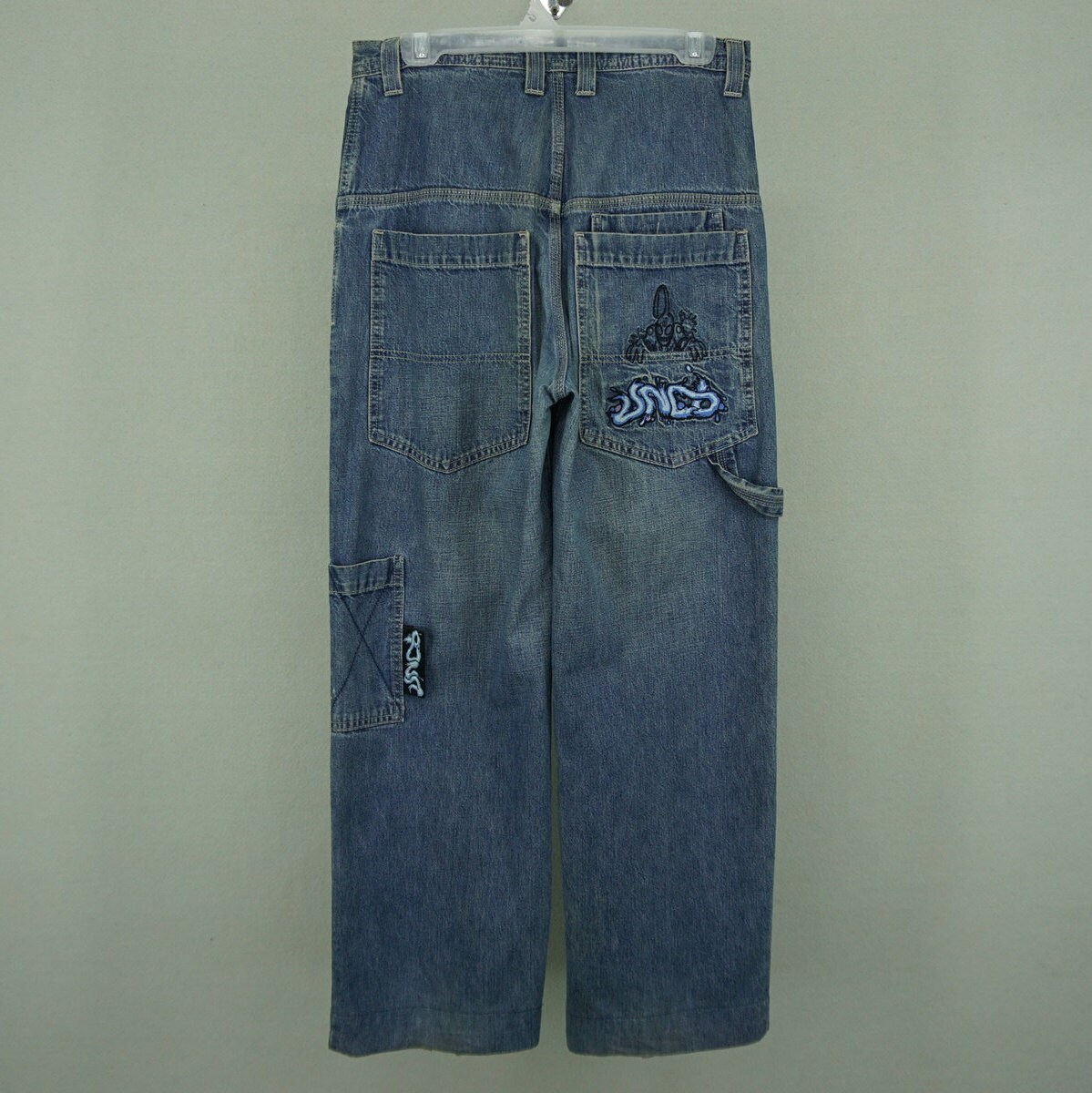 JNCO Jeans W30xl28.5 90s Vintage Denim Jeans Spooky 1115 Hip