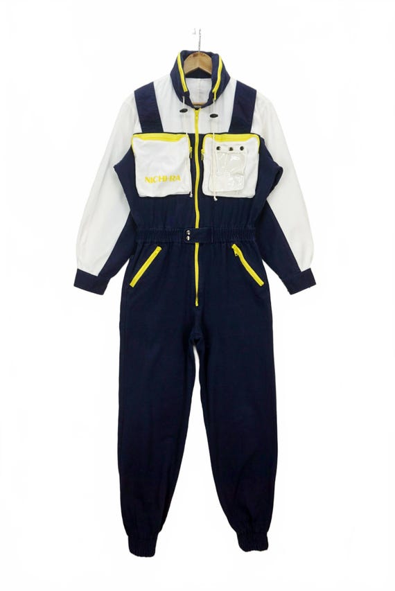 Vintage Nichira Hoshino Racing Nissan Skyline Coveralls: Japanese