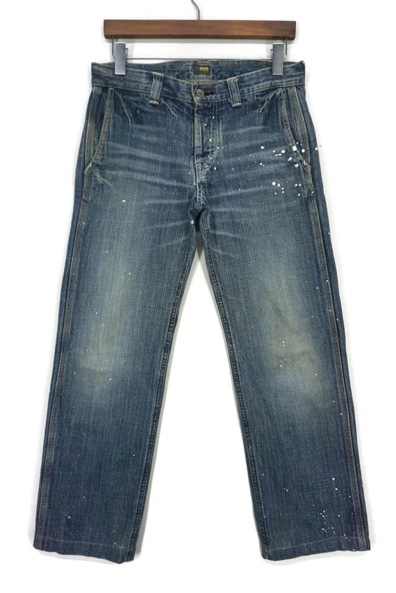 Domingo Jeans Made in Japan Low Rise Ankle Cropped Denim Japanese 