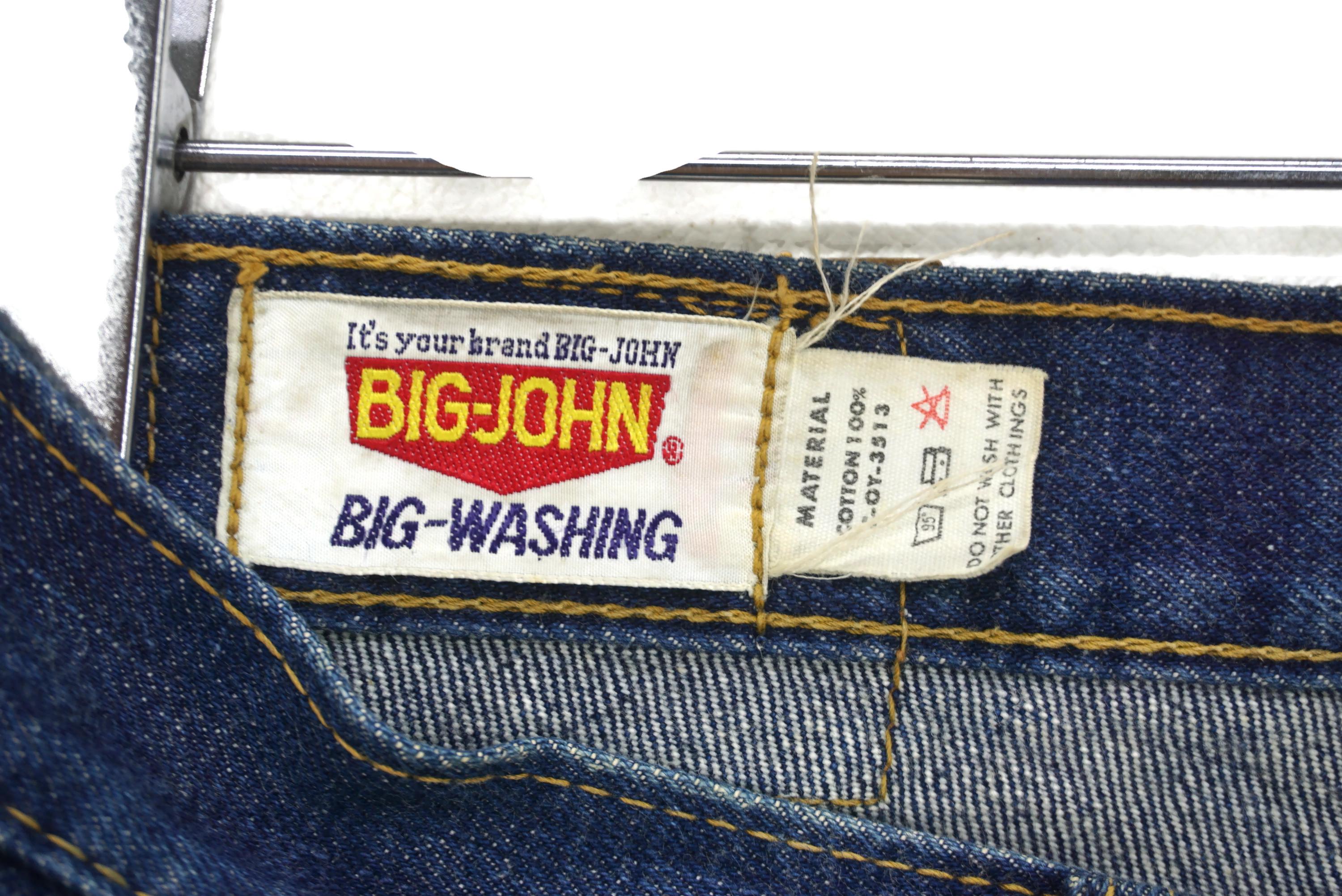 Vintage Big John Jeans Japanese Workwear Bootcut Denim Size