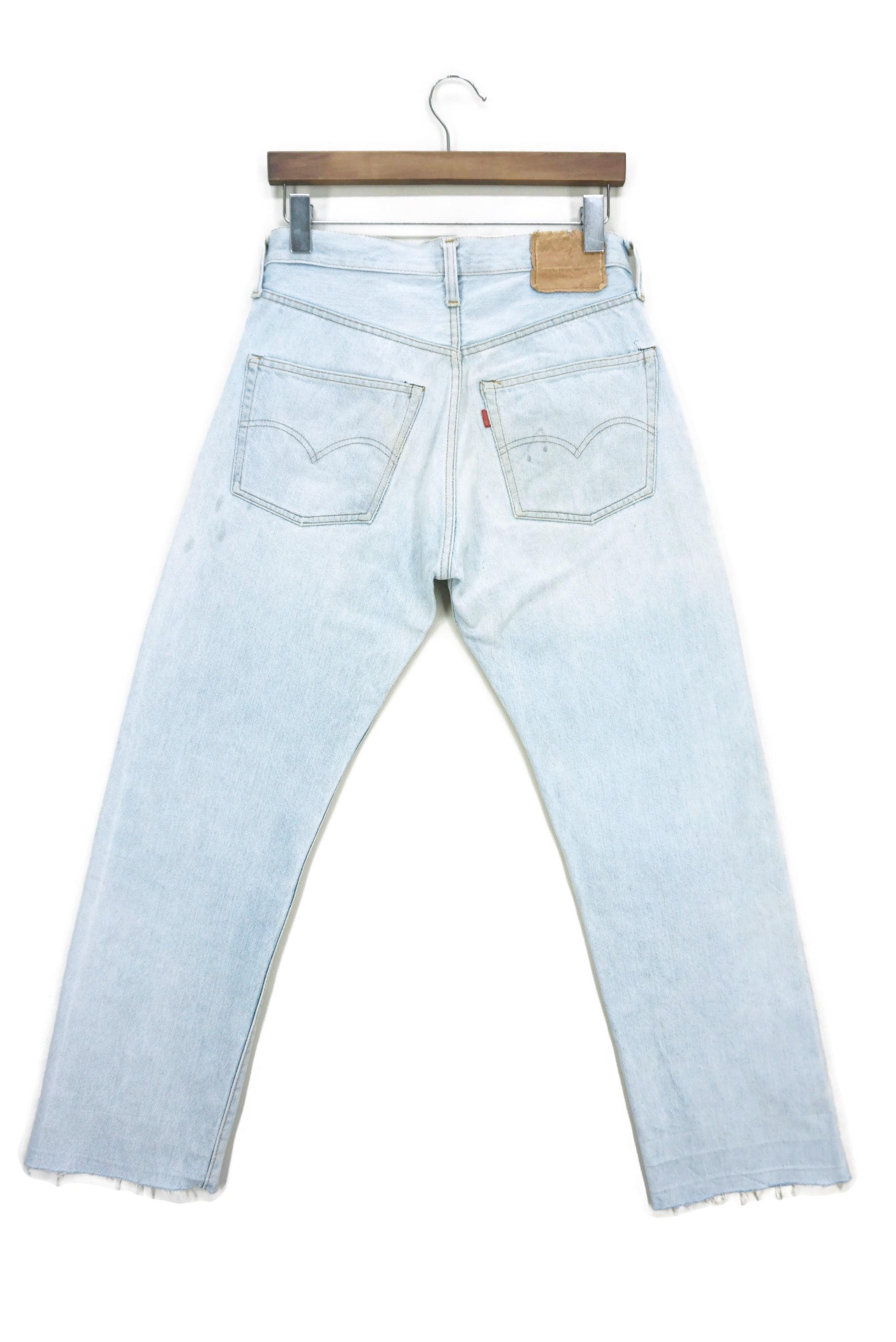 Vintage Levi's 501 Selvedge Jeans Size W30 L28 Made in USA