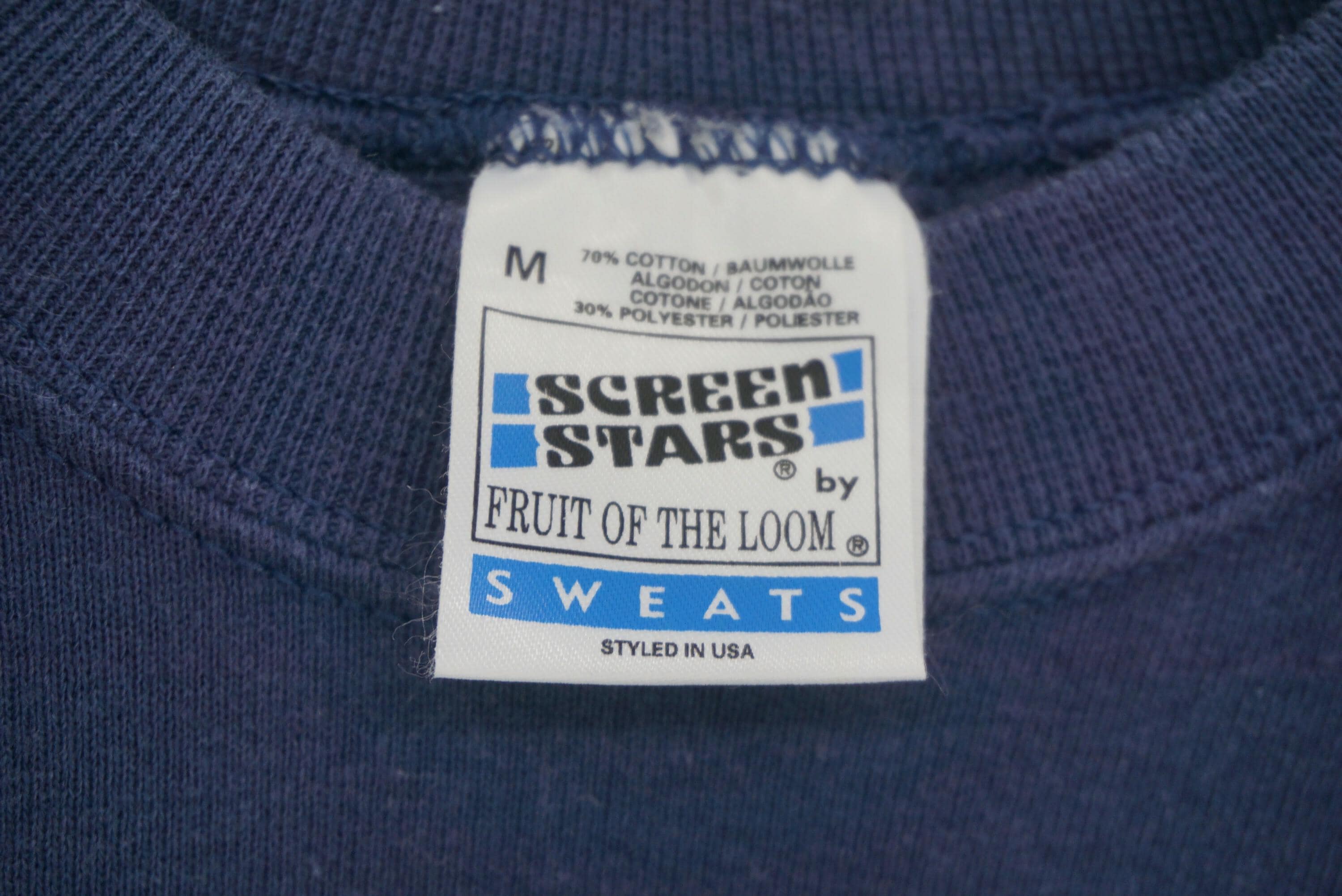 Vintage Oxford University Sweatshirt - Screen Stars Crest Logo 