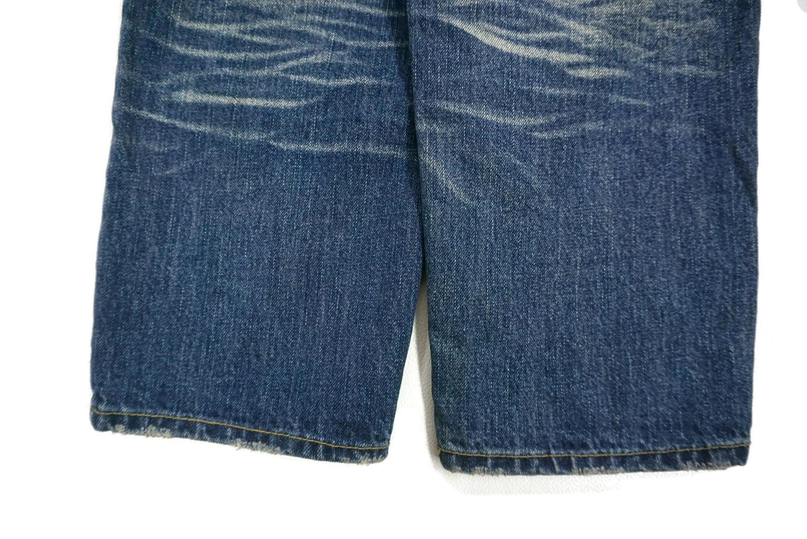 【LOLITA】AUTHENTIC DENIM SIZE29 Lolita Jeans Size 29 Fit W32 L22.5 Japanese Workwear