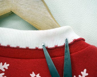 Spumoni by Franko Spectravest Vintage Christmas Sheeps Sweatshirt