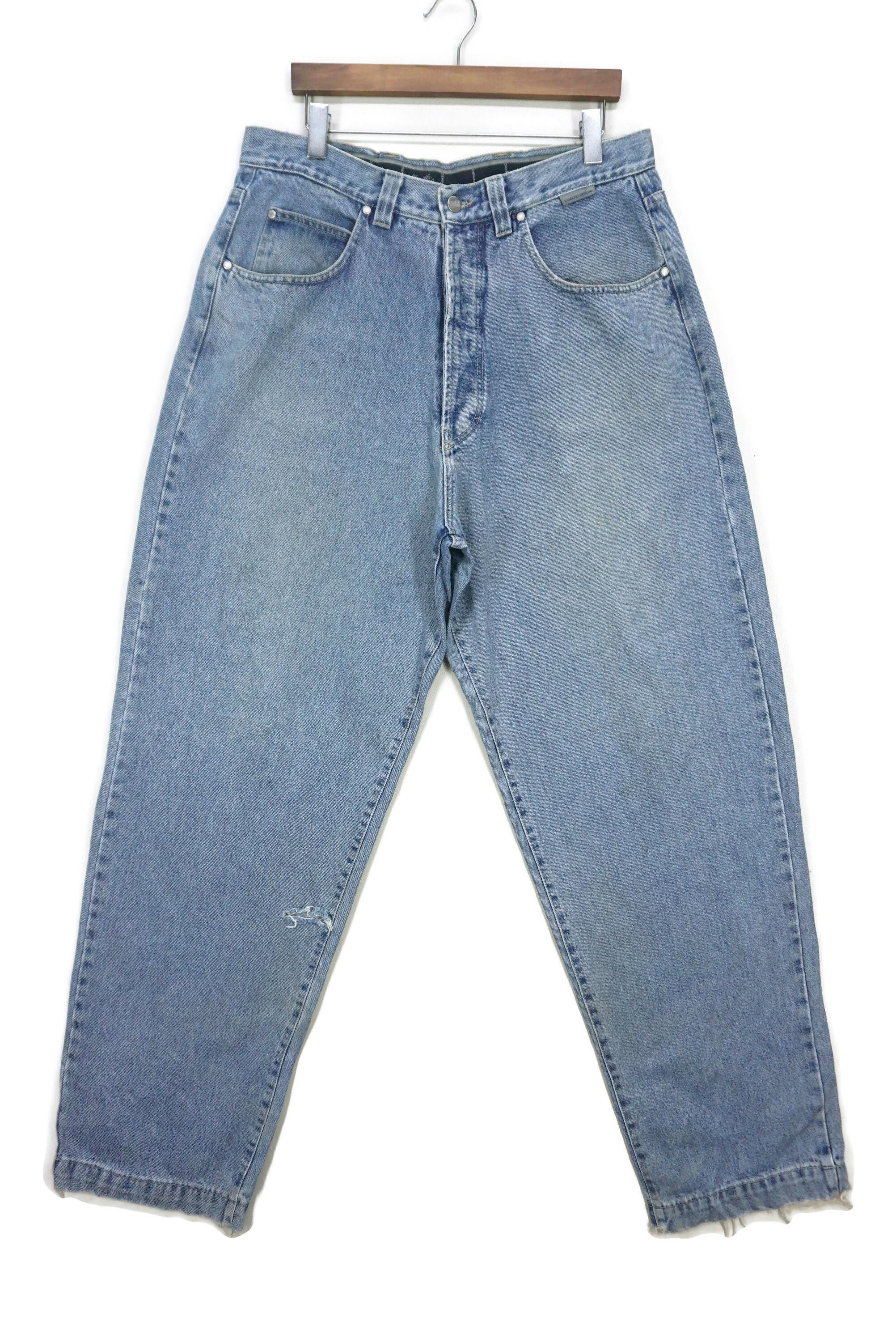 Vintage Illmatic Designz Baggy Jeans Y2K Distressed Denim Size 