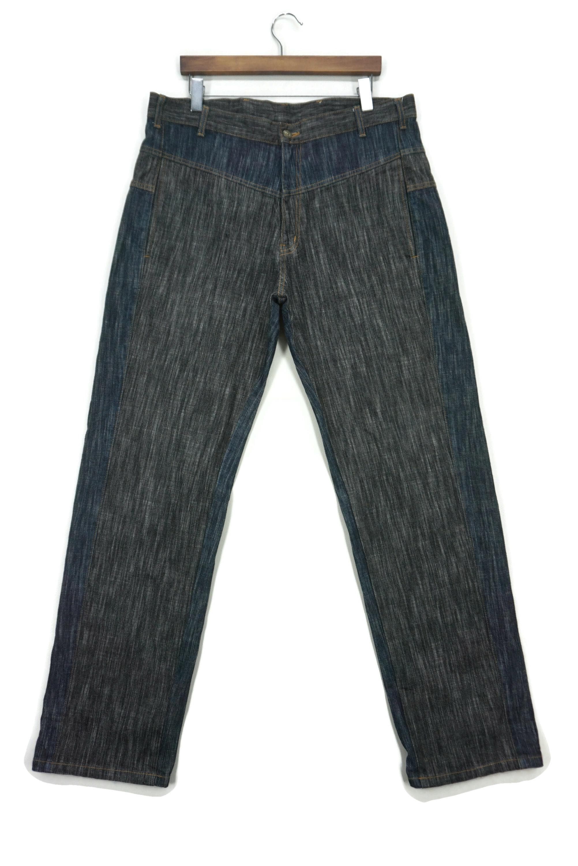 Vintage Cardinal Wear Jeans, Made in Japan, Hip Hop Patchwork