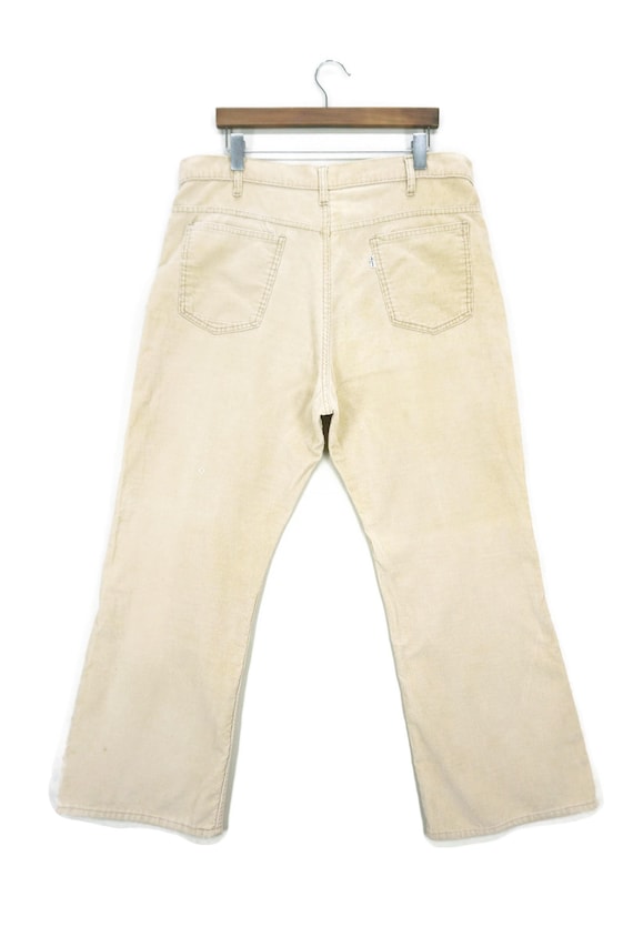 Levis 646 Size 39x29.5 White Tab Vintage 70s 80s Bell Bottom 
