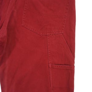 Pantalones Edwin talla W28xL33 ropa de trabajo japonesa de talle alto, chinos de carpintero, color caqui imagen 9