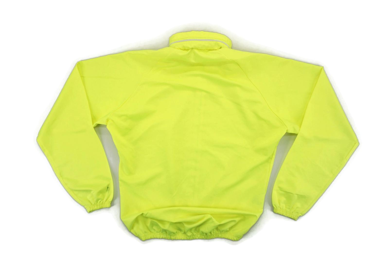ASSOS イエロー サイクルジャケット S Vintage ASSOS of Switzerland Jacket Swiss Made Racing Hooded