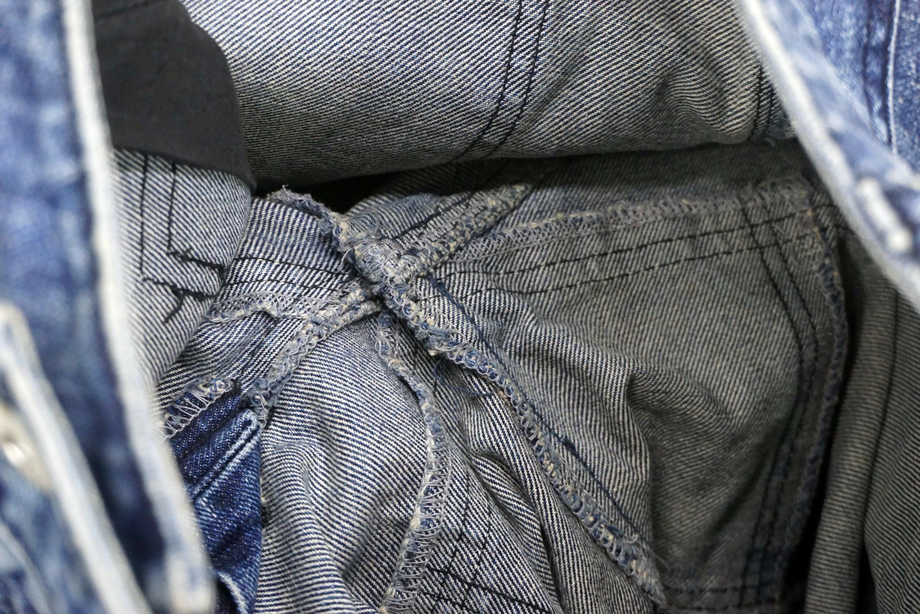 Sex Pot Revenge Jeans Japanese Bondage Boro Sashiko Distressed