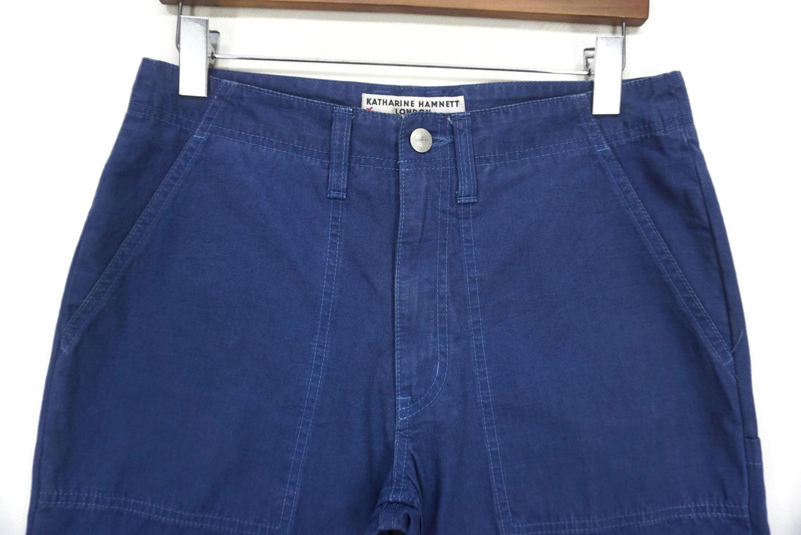 Katharine Hamnett Pants Size S Fits W31xl30.5 Made in Japan Cotton
