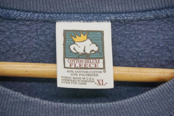 Vintage San Diego Sweatshirt Optimum Health Institute Pullover Cotton Deluxe Fleece Jumper Size XL View 4