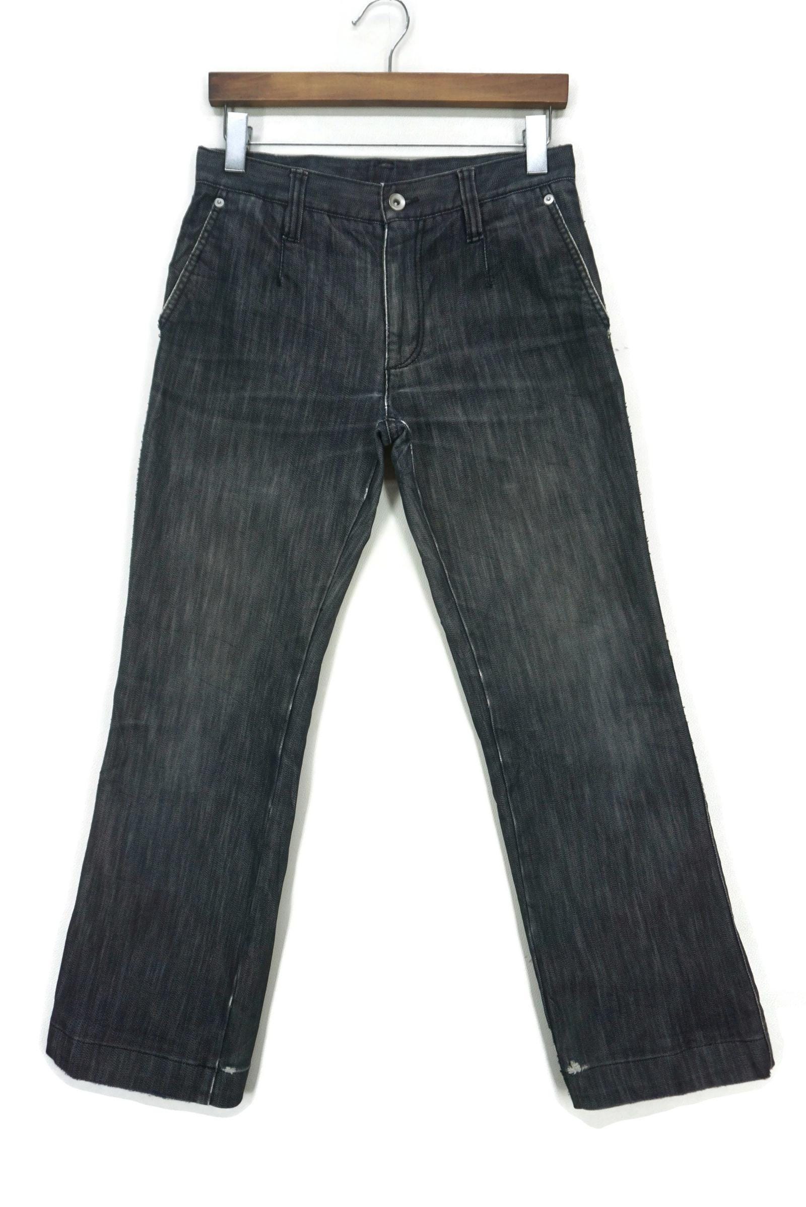 TAKA-Q Jeans Size W30 L27.5 Japanese Workwear Low Rise