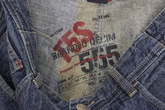 Vintage 555 Triple Five Soul Baggy Jeans - Distressed Hip