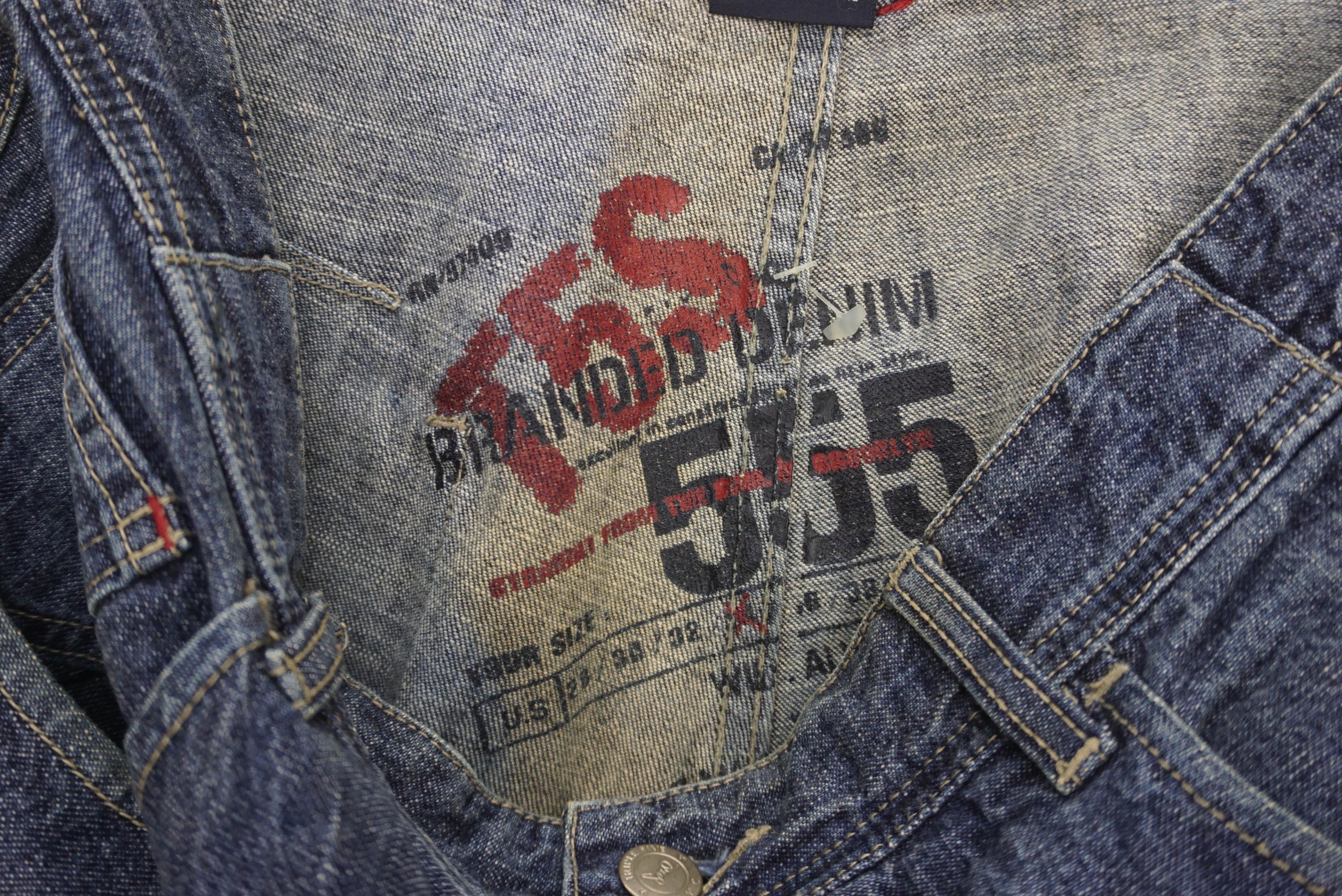555 Rrr Vintage 555 Triple Five Soul Baggy Jeans - Distressed Hip Hop Skate ...