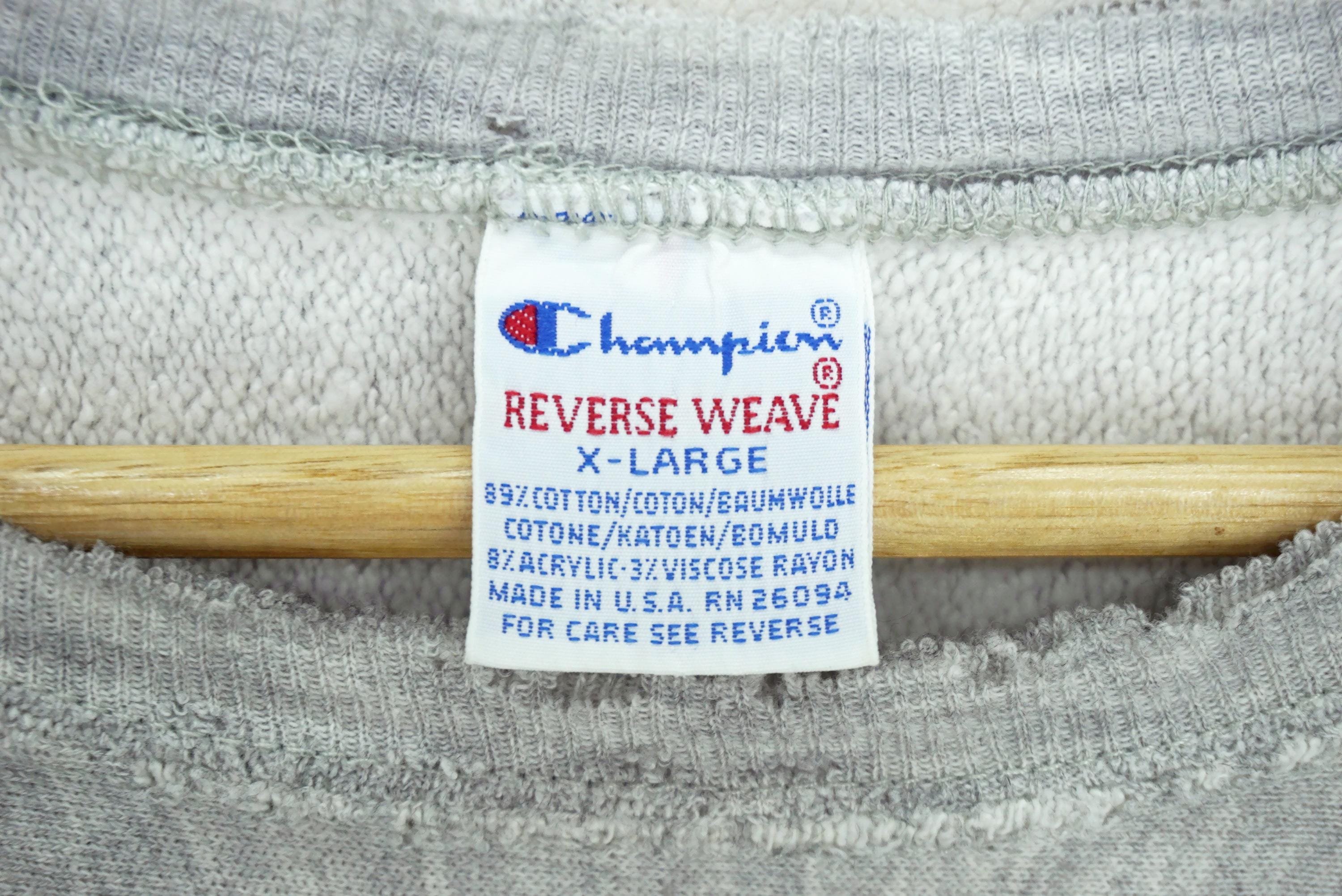 Vintage Champion Reverse Weave Sweatshirt Made in USA 80s 