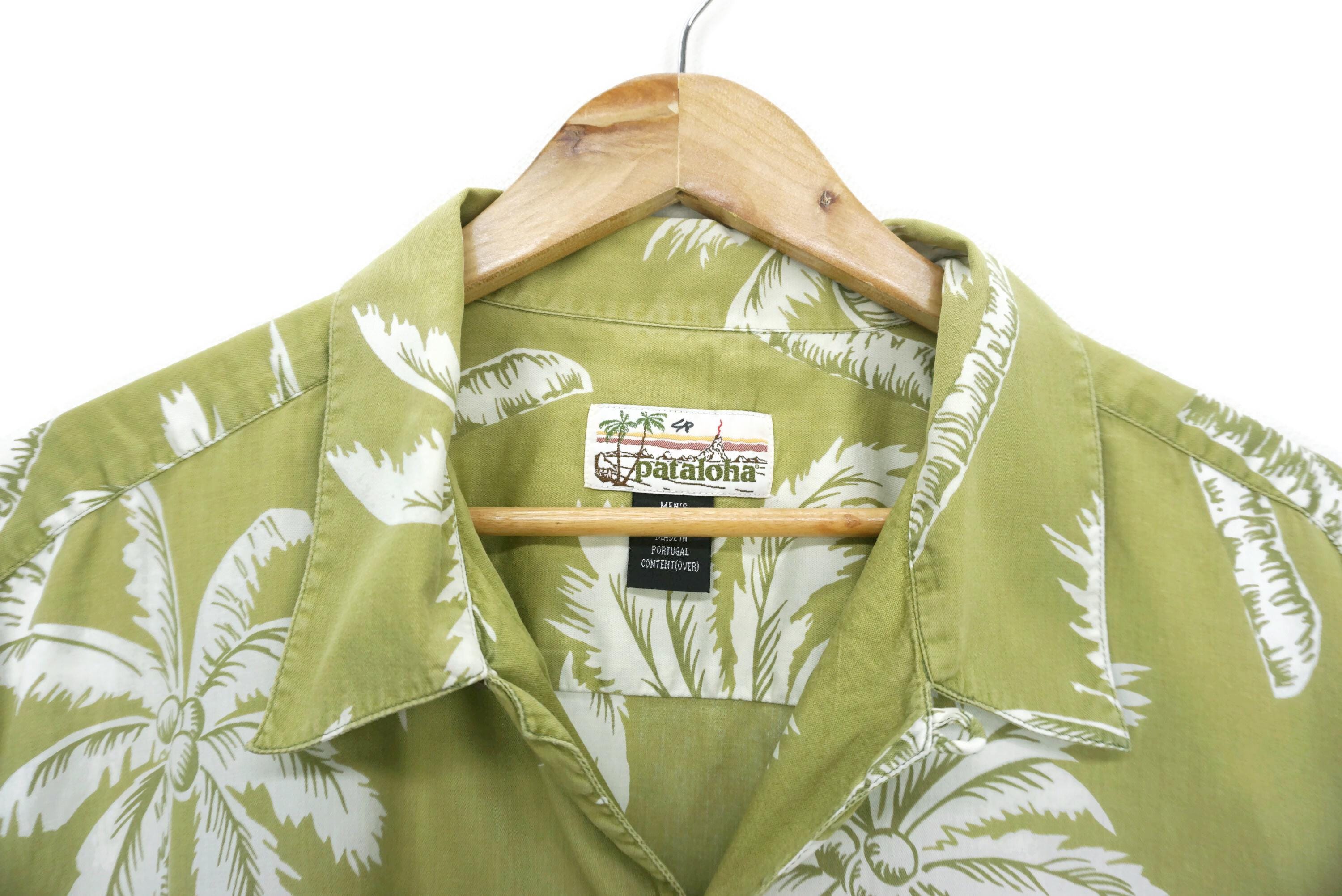 Vintage Pataloha Shirt Size XL Patagonia Palm Tree Beach