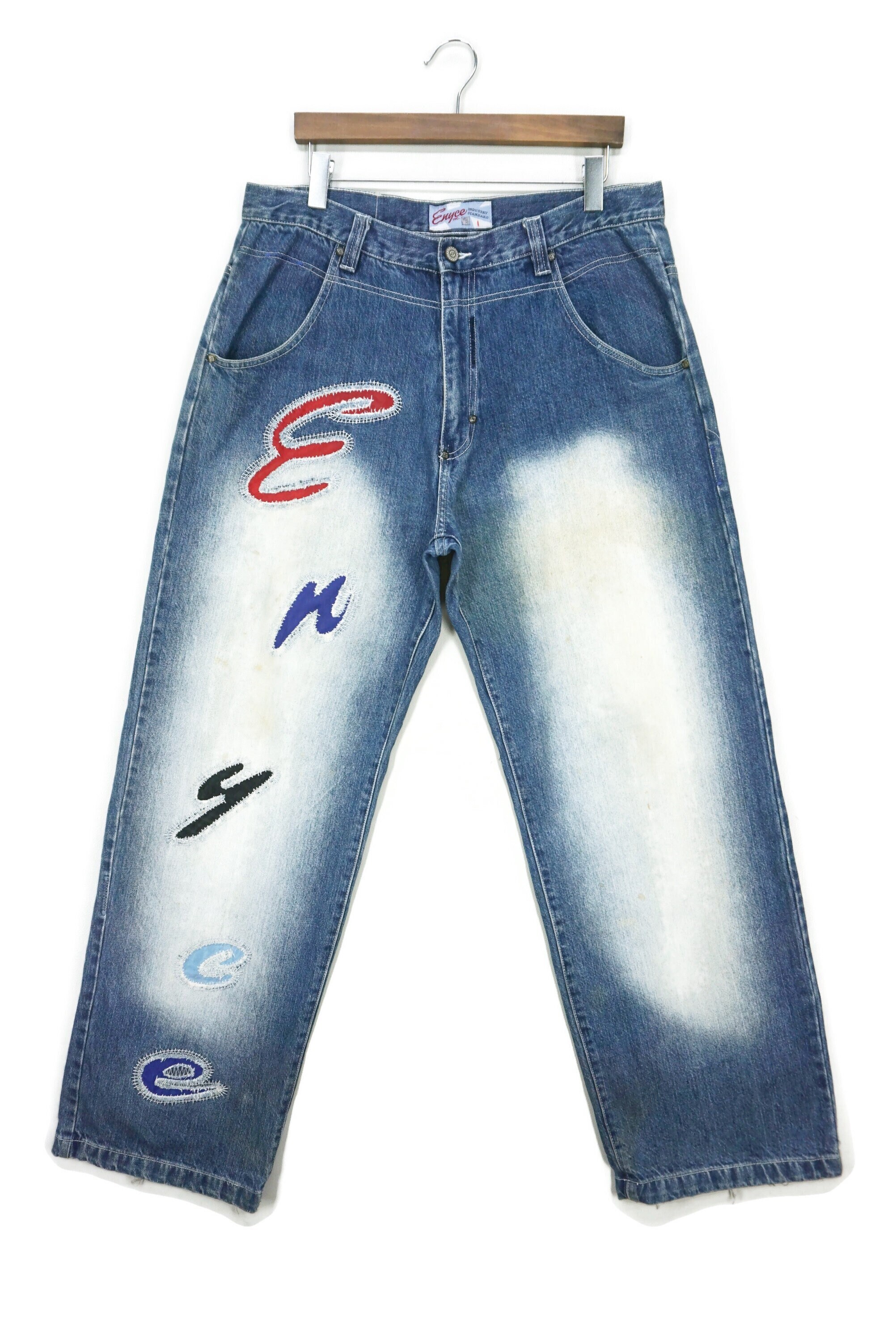 ENYCE Jeans Size 36x32.5 Vintage Y2K Hip Hop Skateboards