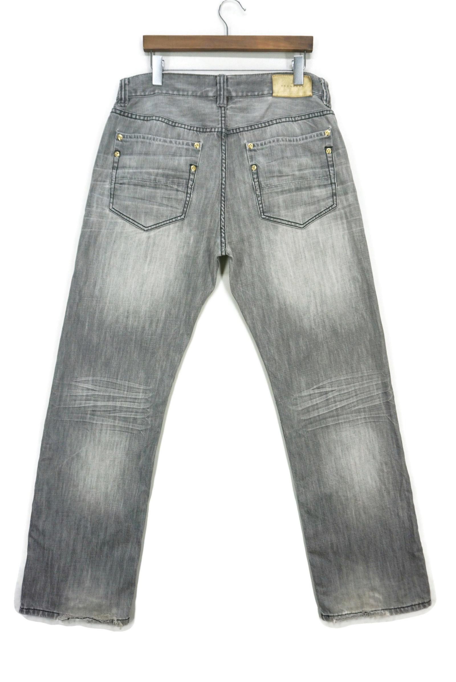 Vintage Sean John Jeans Size 34 Fits W37xl34.5: Y2K Hip Hop Gray