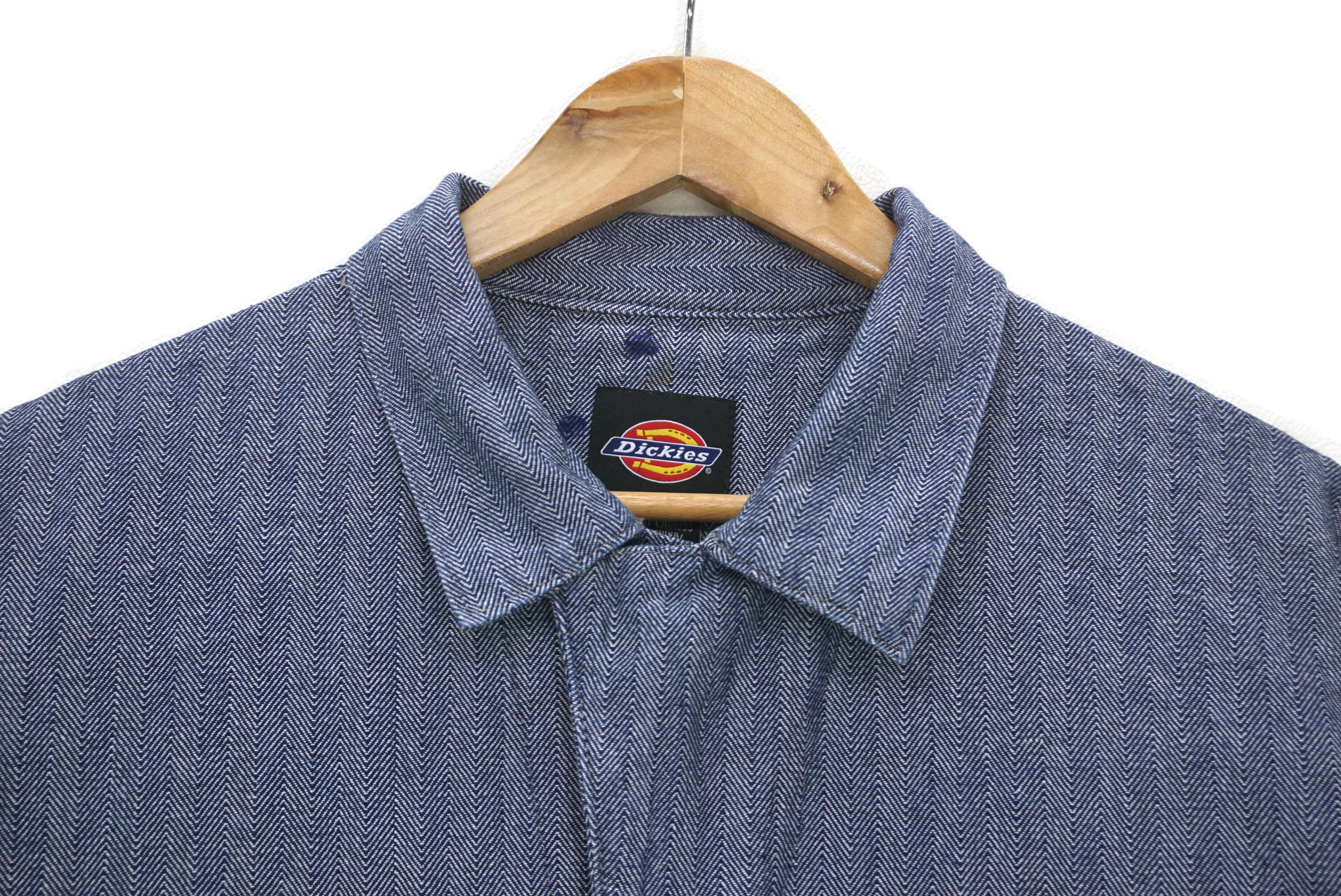 Dickies Hickory Coveralls Herringbone Baggy Workwear Slipknot