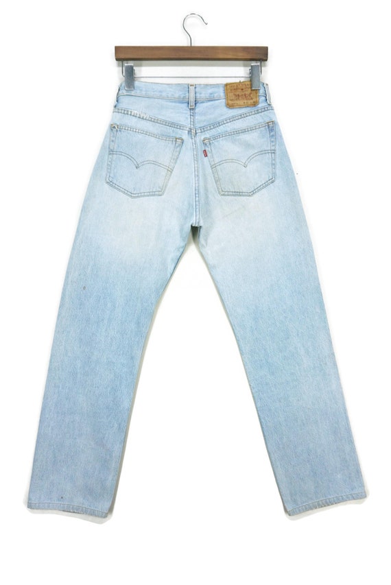 Vintage Levi's 501XX 501-5900 Jeans Made in USA Light Wash