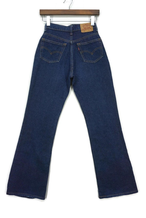 パンツ 90s Levi's 517 indigo flared denim Y2K Vintage Levi's 517-02 Jeans Size W25 L29.5 90s High Waisted