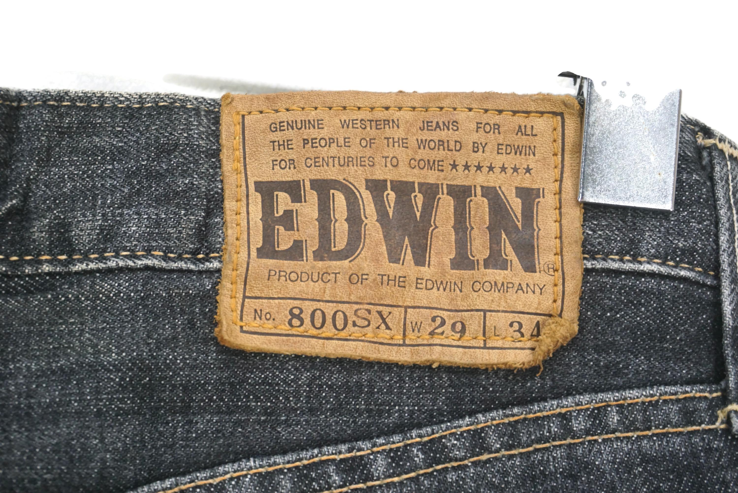 Vintage Edwin Jeans Size W29 L35 Made in Japan Workwear