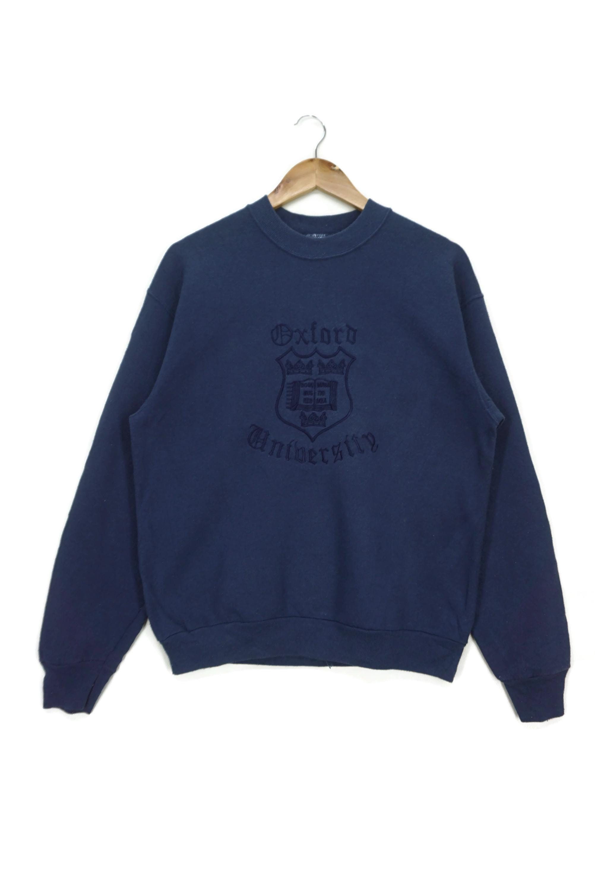 Vintage Oxford University Sweatshirt - Screen Stars Crest Logo 