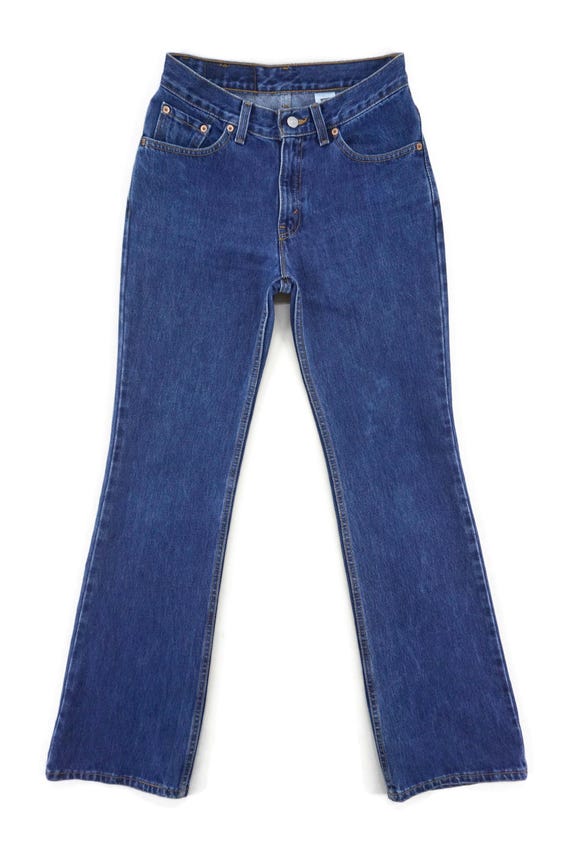 Vintage Levi's 517 Jeans Made in USA 90s Bootcut Denim New Age