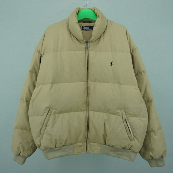 polo puffer jacket vintage