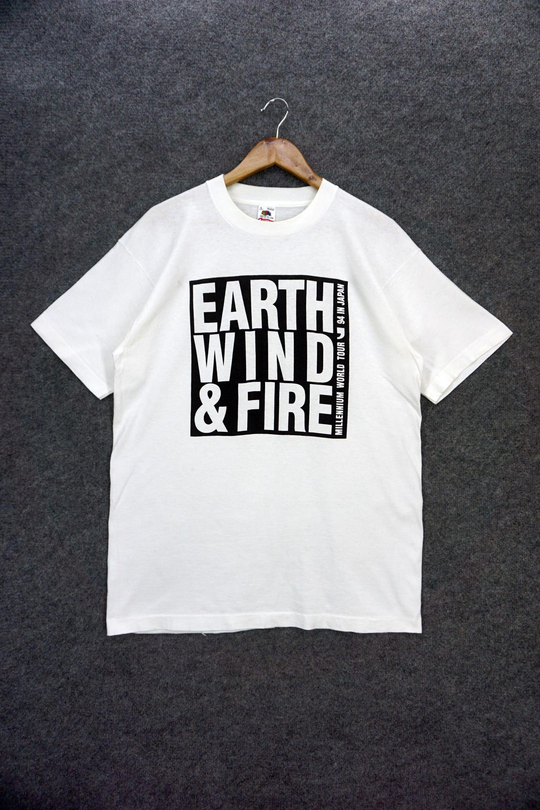 Vintage Earth Wind and Fire Japan Tour Shirt 1994 Made in USA