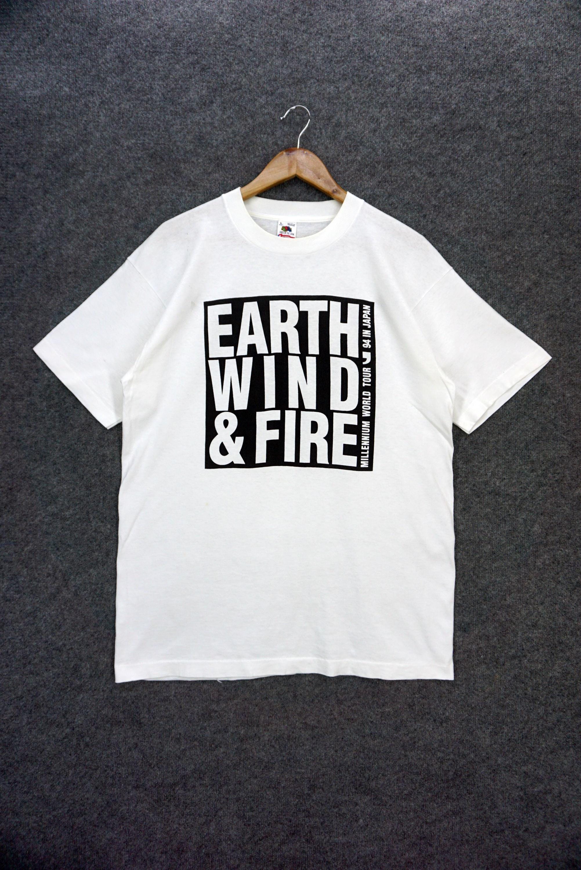 Vintage Earth Wind and Fire Japan Tour Shirt 1994 Made in USA