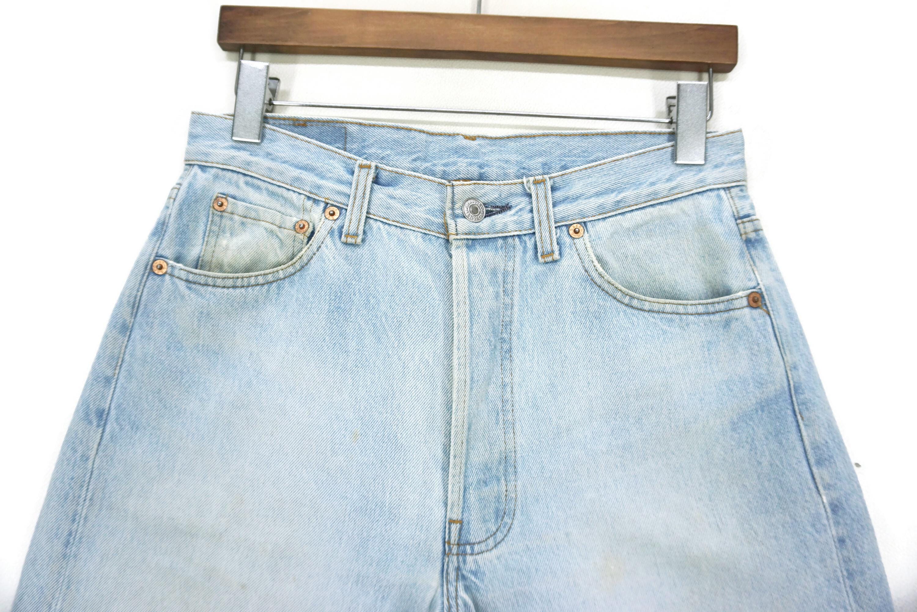 Vintage Levi's 501XX 501-5900 Jeans Made in USA Light Wash