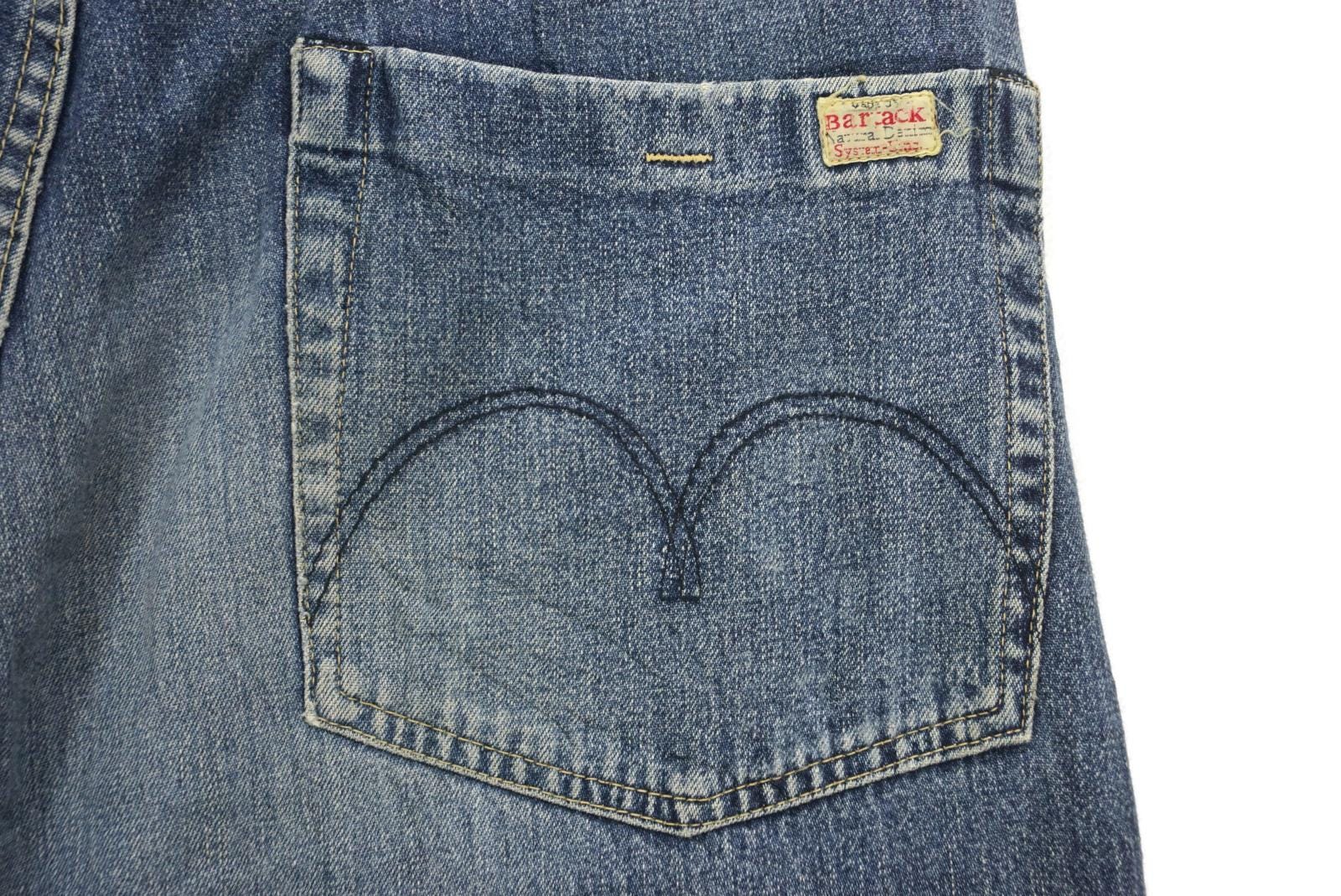 Bartack Jeans Made in Japan Size W34xl29.5 Japanese Workwear