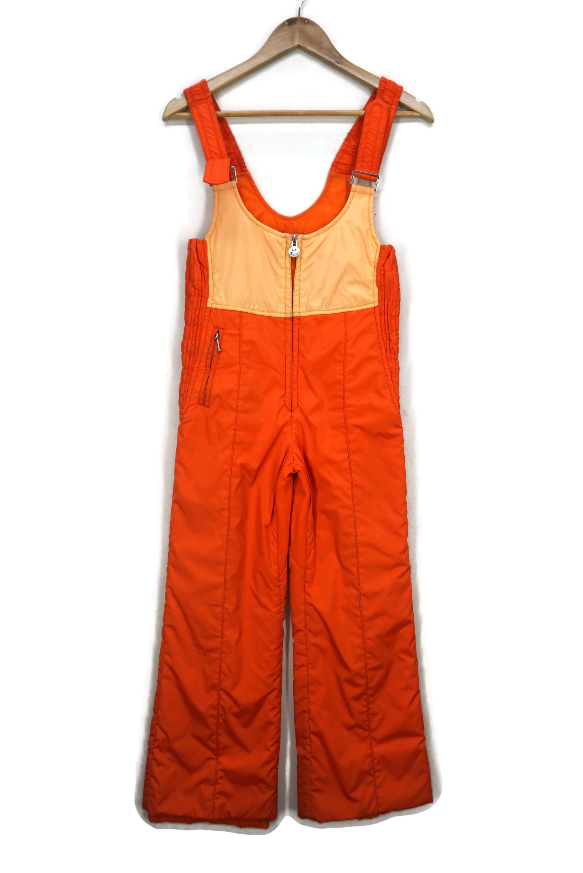 スキー vintage old mont-bell jumpsuits bt Vintage Moncler Grenoble Size 26 Fits W30xl27 Bootcut Racing
