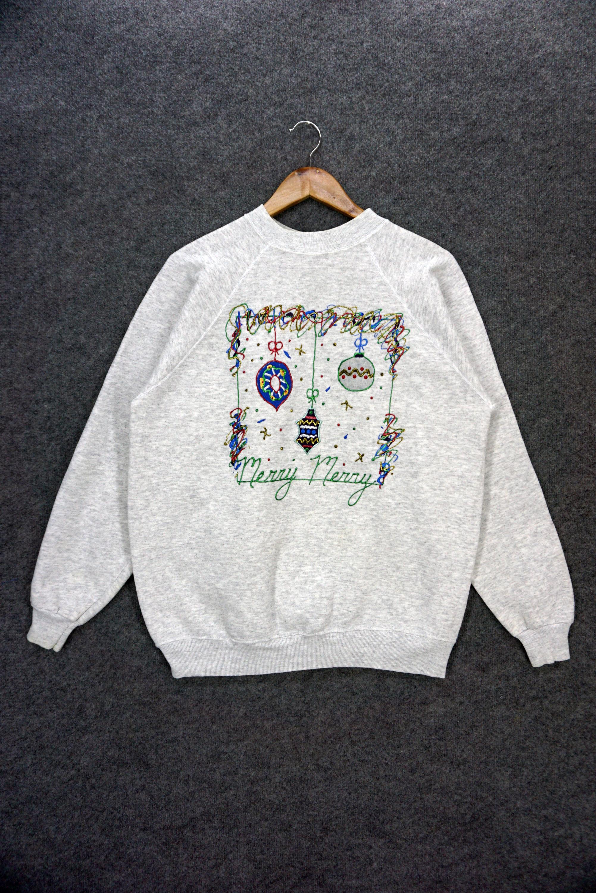 Sweat col rond manches longues Creeks blanc femme | La Halle