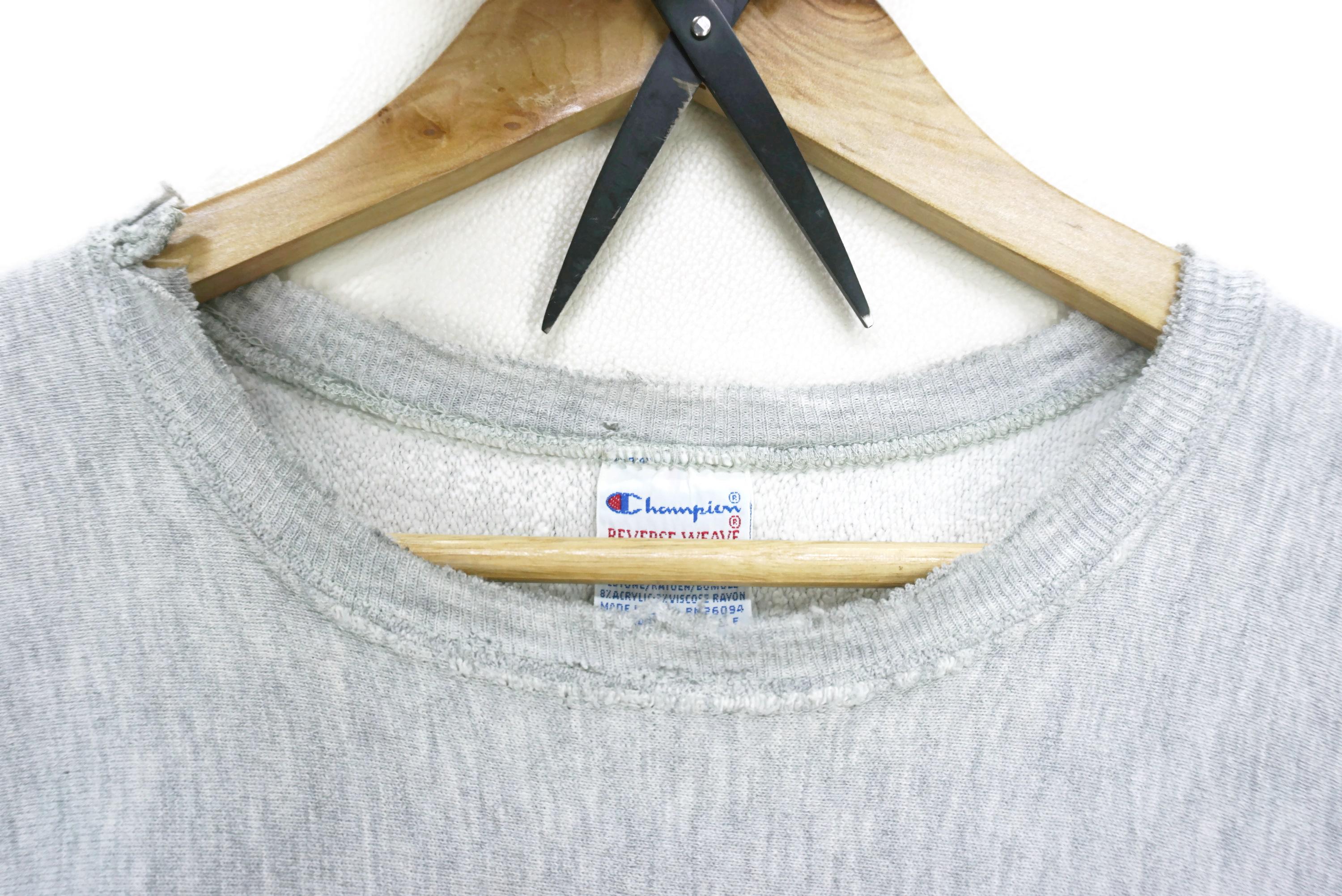 Vintage Champion Reverse Weave Sweatshirt Made in USA 80s 